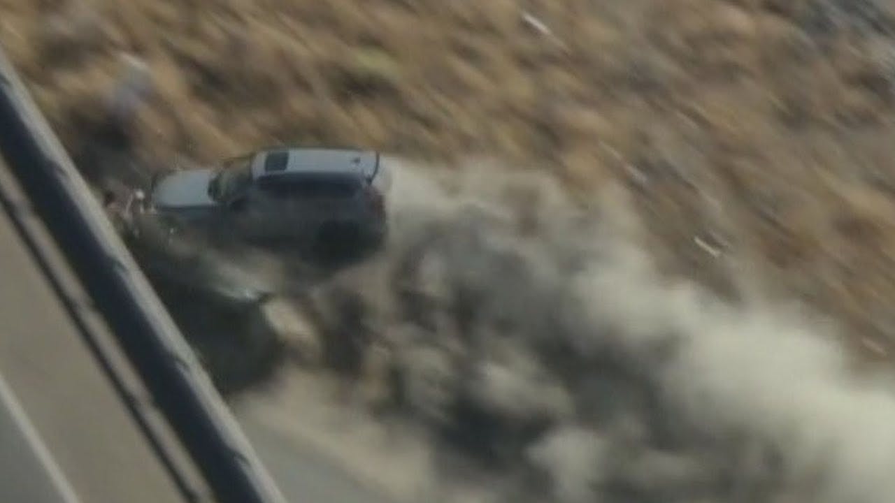 Video: Driver in Stolen SUV Makes Deadly Decision in High-Speed Calif ...
