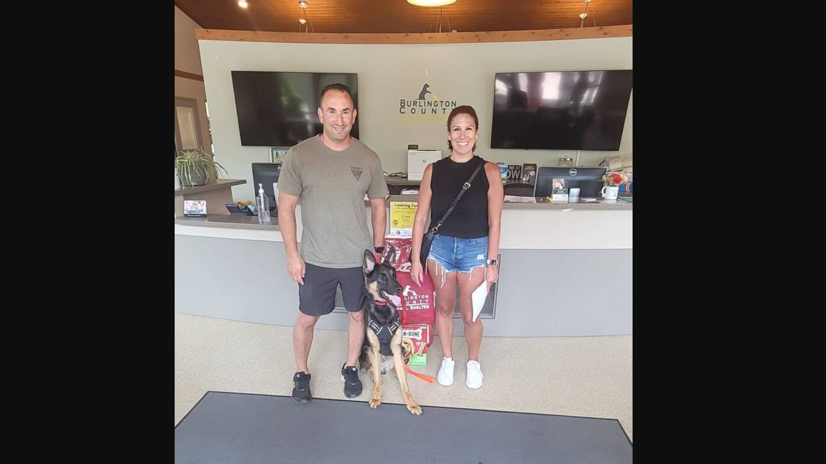 Former Shelter Dog Has New Job Supporting New Jersey State Troopers