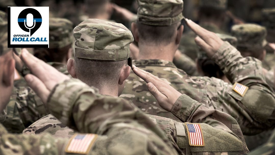 672d0572f9446523863a06b7 Veterans Salute Officer Roll Call