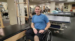 Sgt. Patrick Kepp, of the Montgomery County Police Department, at Walter Reed National Military Medical Center.