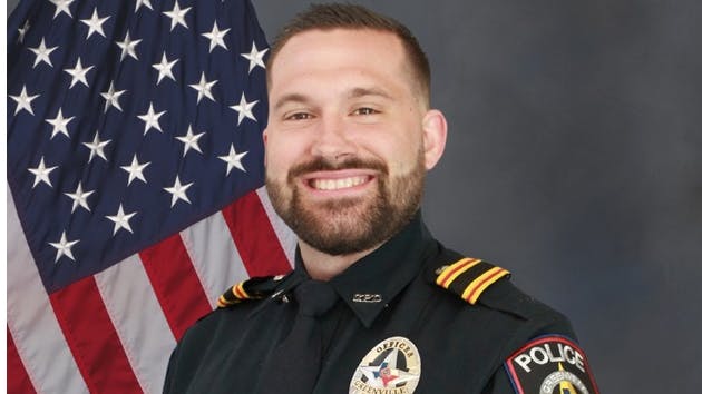 Greenville, TX, Police Officer Cooper Dawson.