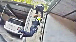 Police Capture Burglar With Stolen Firearm Attempting to Escape Over Fence