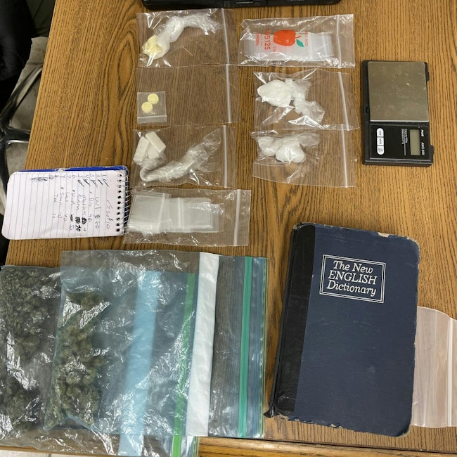 While searching a vehicle during a Dec. 30 traffic stop in Palatka, FL, Putnam County sheriff's deputy discovered six grams of fentanyl, four grams of crystal methamphetamine and suspected cocaine inside a portable safe disguised to look like a well-worn dictionary.