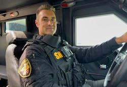 Deputy Josh Walters leads the peer support group for the Franklin County, Ohio Sheriff’s Office. He recently partnered with researchers at The Ohio State University Wexner Medical Center on a study that revealed a correlation between officers with a history of head injuries and increased symptoms of depression and PTSD. Deputy Josh Walters leads the peer support group for the Franklin County, Ohio Sheriff’s Office. He recently partnered with researchers at The Ohio State University Wexner Medical Center on a study that revealed a correlation between officers with a history of head injuries and increased symptoms of depression and PTSD.