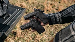 Smith & Wesson CSX E-Series pistols. Smith & Wesson CSX E-Series pistols.