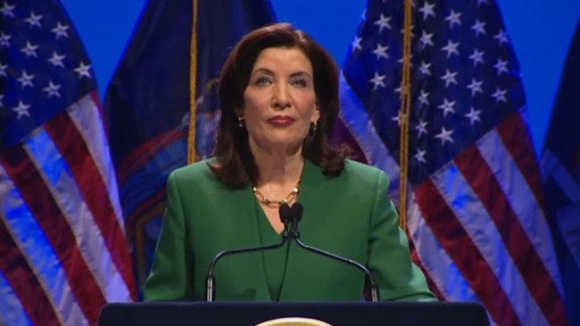 'the Illegal And Unlawful Actions Being Taken By A Number Of Correction Officers Must End Immediately,' Said New York Gov Kathy Hochul In Announcing The Rollout Of National Guard Troops To Run State Prisons After Corrections Officers Went On Strike