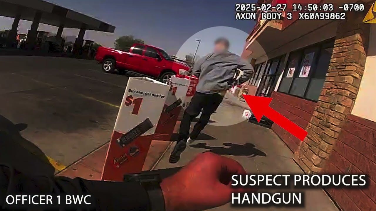 A Maricopa Police Officer Is In Serious But Stable Condition After He Was Shot And Wounded When He Confronted A Man Wanted On Outstanding Warrants Outside A Convenience Store