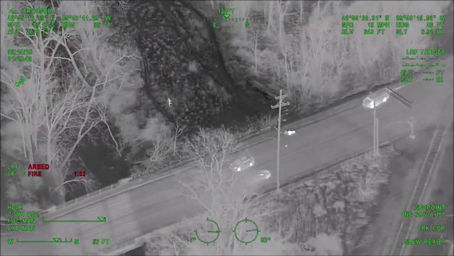 Michigan State Police deployed its helicopter unit to locate and pursue a motorcyclist fled a traffic stop in Grand Rapids
