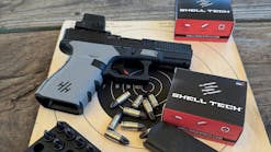 The Shell Tech cases look and fit like brass, but their properties are completely different, given the tensile strength of the case, light weight and slick exterior. The Shell Tech cases look and fit like brass, but their properties are completely different, given the tensile strength of the case, light weight and slick exterior.