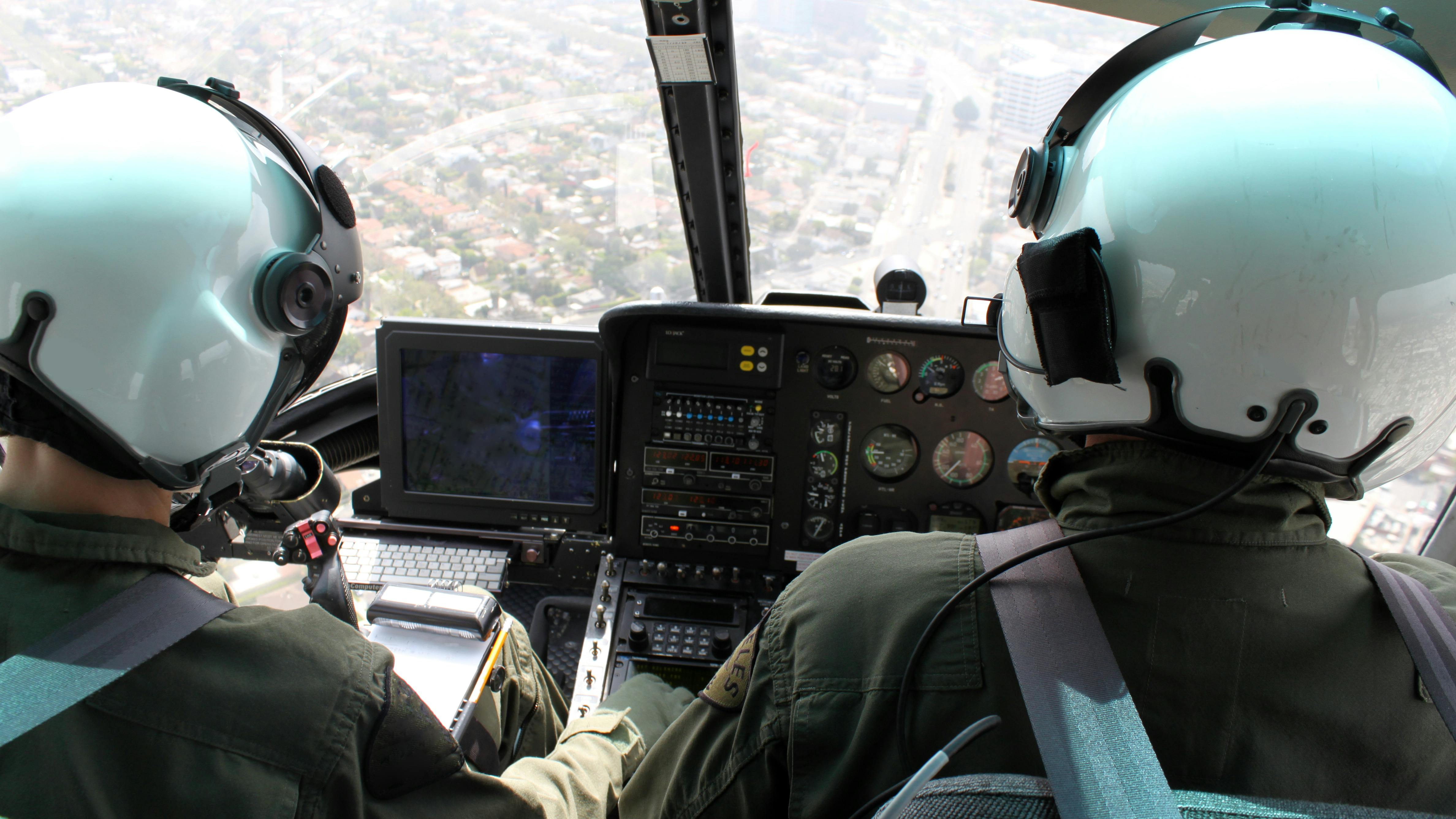 Lapd Officers Were Responding To A Report Of An Assault With A Deadly Weapon When A Suspect With A Handgun Ran Into An Apartment And Fired At A Police Helicopter Before He Was Fatally Shot