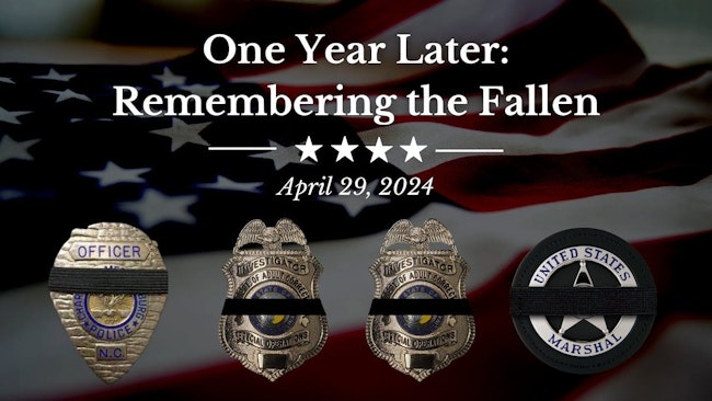 Charlotte Mecklenburg Police Joshua Eyer, Deputy Us Marshal Thomas 'tommy' Weeks And Correction Officers Sam Poloche And Alden Elliott Were Shot Dead In A Barrage Of Gunfire While Serving A Warrant Friends And Family Remember Them A Year Later