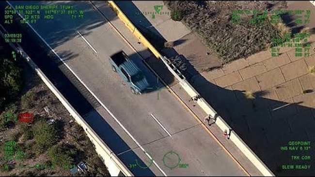 A San Diego County Sheriff's Office Dispatcher Was Traveling Home When She Spotted A Missing 11 Year Old Autistic Boy Running Across The Highway In Santee, And She And Two Deputies Helped Rescue The Child
