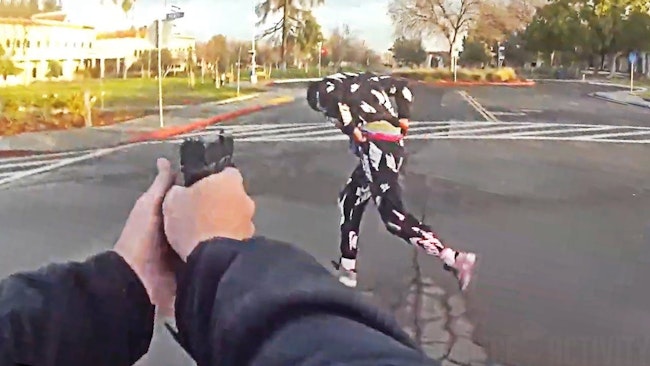 A Fresno Police Officer Opened Fire At Armed Home Invasion Robbery Suspects When They Drove At The Officer Before Finally Being Apprehended When They Confronted Police A Second Time