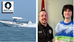 Sarasota, FL, police make a dramatic stop of an out-of-control boat, and a teen asked a Sweetwater County, WY, deputy who saved his life 15 years ago to hand the teen his high school diploma at graduation. Sarasota, FL, police make a dramatic stop of an out-of-control boat, and a teen asked a Sweetwater County, WY, deputy who saved his life 15 years ago to hand the teen his high school diploma at graduation.