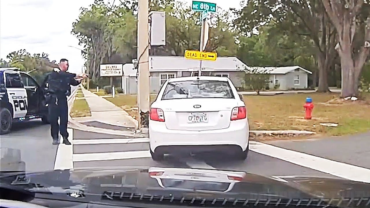 A Convicted Felon Armed With A Rifle Led Ocala Police On A High Speed Chase That Ended With A Rollover Crash, A Brief Foot Pursuit And The Suspect's Arrest