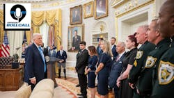President Donald Trump held a White House event Monday to honor the three Florida sheriff's deputies who received the first-ever Medals of Sacrifice. President Donald Trump held a White House event Monday to honor the three Florida sheriff's deputies who received the first-ever Medals of Sacrifice.