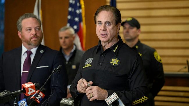 Oakland County, MI, Sheriff Mike Bouchard.