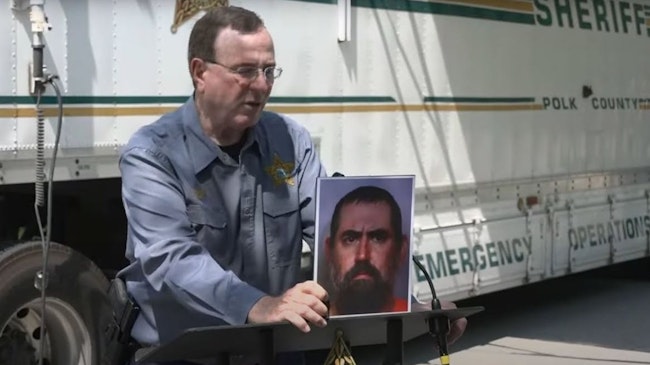 Polk County Sheriff's Deputies Fatally Shot A Man With An Apparent Alligator Bite On His Arm After The Suspect Charged At Them While Carrying A Pair Of Shears