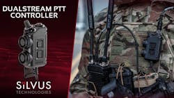 Designed for the connected operator, the DualStream PTT Controller streamlines tactical communications, enhancing situational awareness in the most demanding environments. Designed for the connected operator, the DualStream PTT Controller streamlines tactical communications, enhancing situational awareness in the most demanding environments.