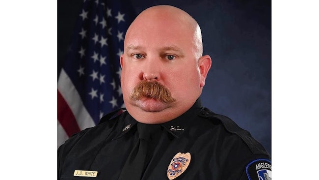 Angleton, TX, Police Sgt. J.D. White.