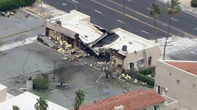 A 32 Year Old Suspect Accused Of Providing 'material Support' To The Man Who Set Off An Explosion Outside A Fertility Clinic In Palm Springs Last Month, Killing Himself And Injuring Four Others