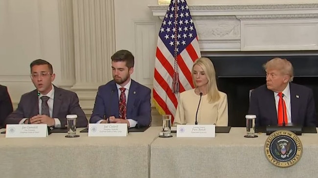 Fop Members From Miami, Dallas, Nashville And Around The Country Voiced Their Support Of President Donald Trump's Efforts To Back Law Enforcement, With Trump Calling Himself 'the Most Police President