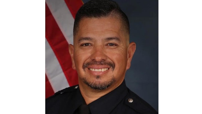 Apache Junction, AZ, Police Officer Gabriel Facio.