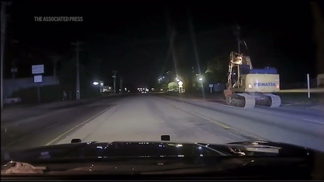 North Charleston Police Were Responding To A Burglar Alarm And When They Reached The Scene, They Found A Building With Significant Damage And Spotted A Suspicious Excavator That Refused To Stop