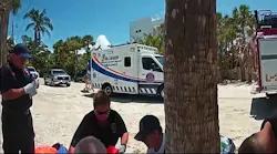 'you're Being Very Brave Very Strong,' A Lee County Sheriff's Deputy Told A 9 Year Old Girl After A Shark Bit And Partially Severed Her Hand While She Was Snorkeling In Boca Grande