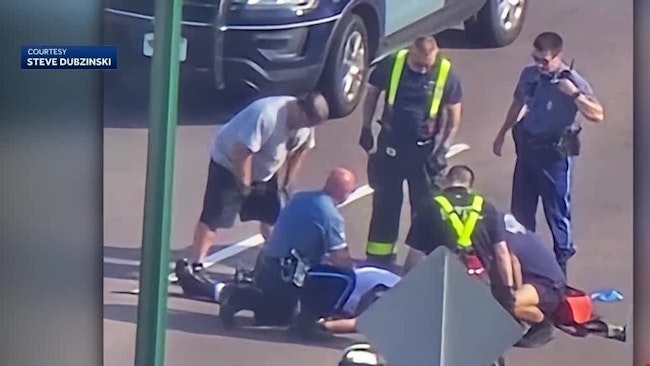 A Massachusetts State Police Lieutenant Is In Critical Condition After An 18 Year Old Man On A Stolen Motorcycle Rammed The Trooper While He Was Outside His Cruiser