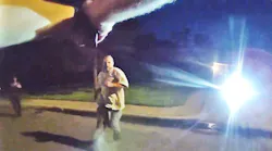 When Oklahoma City Police Arrived At The Scene Of An Attempted Suicide And Assault, A Man Brandishing A Knife Burst Through A Door And Charged At Officers, Who Tried To De Escalate The Situation Before Opening Fire