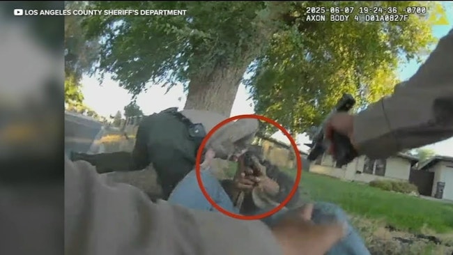 Recently Released Body Camera Footage Captured An Armed Robbery Suspect Pulling A Gun On Los Angeles County Sheriff's Deputies Trying To Detain Him, Leaving A Deputy Critically Injured And The Suspect Dead