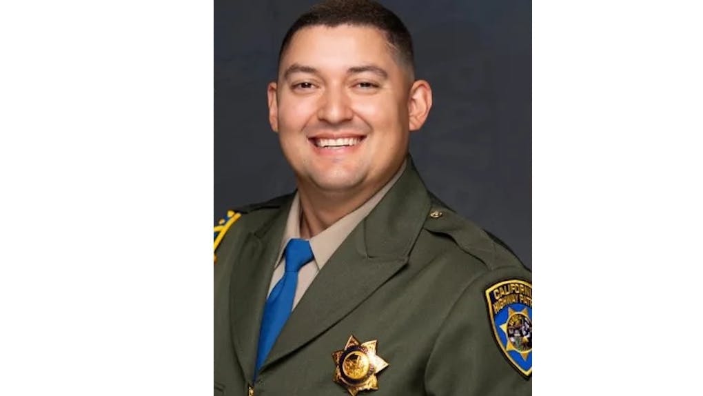 California Highway Patrol Officer Miguel Cano.