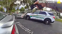 When A Marion County Sheriff's Deputy Tried To Stop A Vehicle With Obscured Plates And Tinted Windows, The Driver—a Convicted Felon—kicked Off A High Speed Chase With A 1 Year Old Child In The Backseat