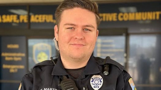Odessa, TX, Police Officer Bailey Martin.