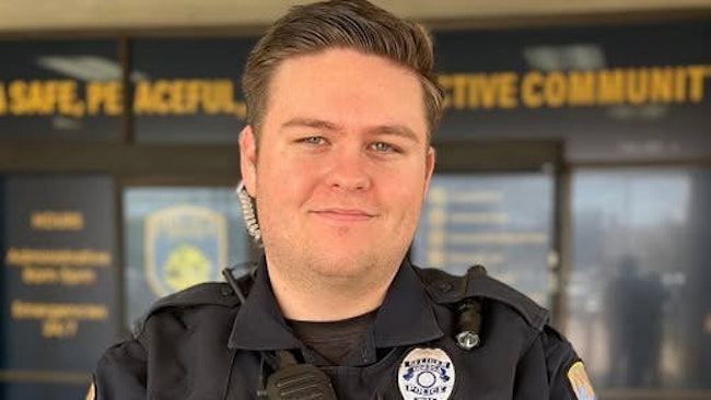 Odelssa, TX, Police Officer Bailey Martin.