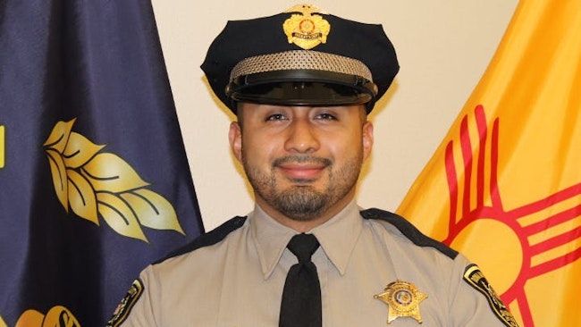 Doña Ana County, NM, Sheriff's Deputy Antonio Aleman.