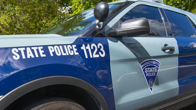 Massachusetts State Police Lt Donald Bossi Was Thrown 45 Feet Into The Street When He Was Struck Last Month By A Suspect On A Stolen Motorcycle Who Fled The Scene