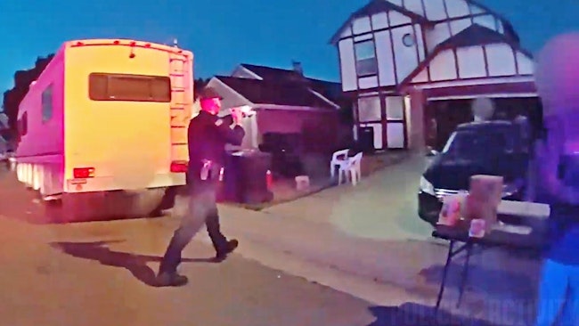 Denver Police Investigating A Fireworks Call Confronted A Group Next To A Launcher When Officers Clashed With A Man Who Appeared To Be Reaching Into His Waistband To Arm Himself With A Loaded Handgun, Which Was Later Recovered