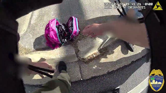 Members Of Jacksonville Sheriff's Office's Vice Unit And Street Level Narcotics Detectives Were On Their Way To Serve A Warrant When They Saw The Aftermath Of A Two Vehicle Collision That Overturned An Suv