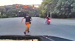 A Chase Ended Poorly For A Suspect Wanted On Felony Warrants When The Stolen Motorcycle He Was Riding Ran Out Of Gas As He Was Fleeing A Peoria County Sheriff's Deputy