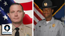 Spokane County, WA, Sheriff's Sgt. Kenneth Salas (left) and South Carolina Highway Patrol Trooper First Class Dennis Ricks.
