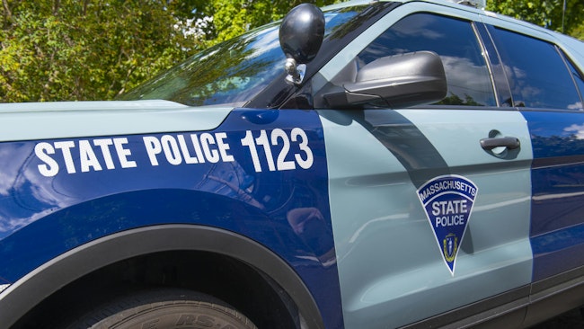 A Driver Allegedly Armed With A Rifle And Carrying Body Armor Kicked Off A Chase That Reached Speeds Of Up To 100 Mph Speeding Away From A Traffic Stop And Dragging A Massachusetts State Police Trooper