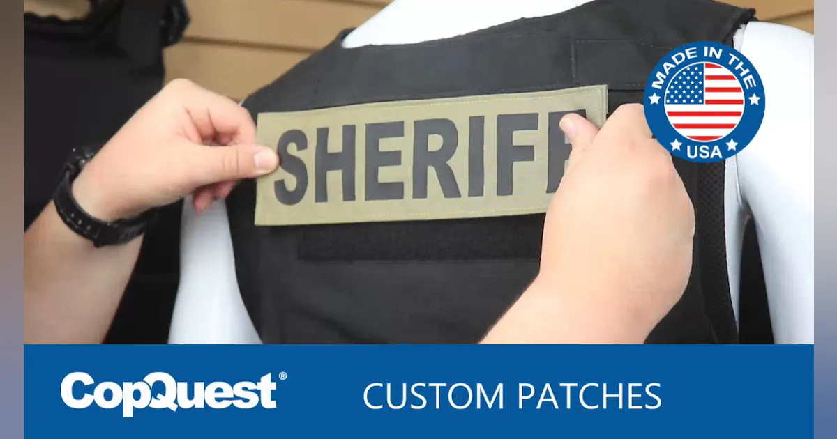 Id Patch Custom Tactical Identification Patches | Officer