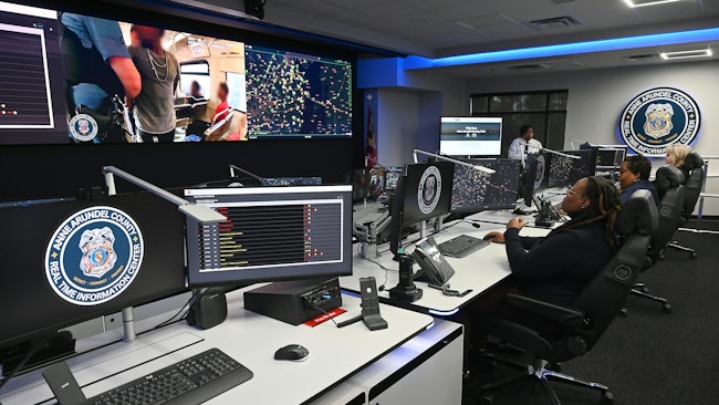 The Anne Arundel County, MD, Police announced the launch of its state-of-the-art Real-Time Information Center (RTIC) during a press conference and ribbon cutting in Millersville.