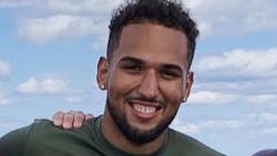 Massachusetts State Police recruit Enrique Delgado-Garcia. Massachusetts State Police recruit Enrique Delgado-Garcia.