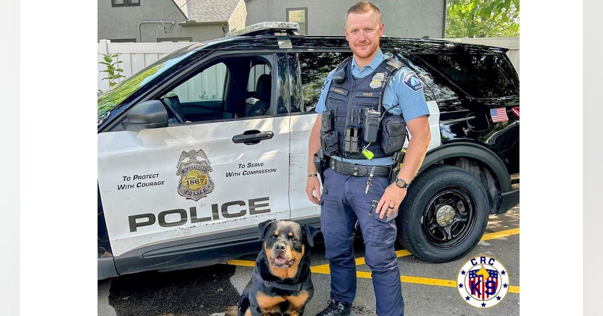Mpls. Church Shooting: N.J. Police Force Sends K-9s to Lift Spirits