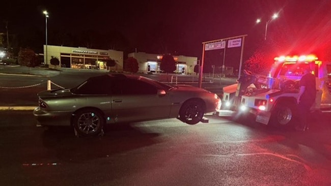 Portland, OR, police issued four citations and towed one car when officers broke up an illegal street takeover on Labor Day.