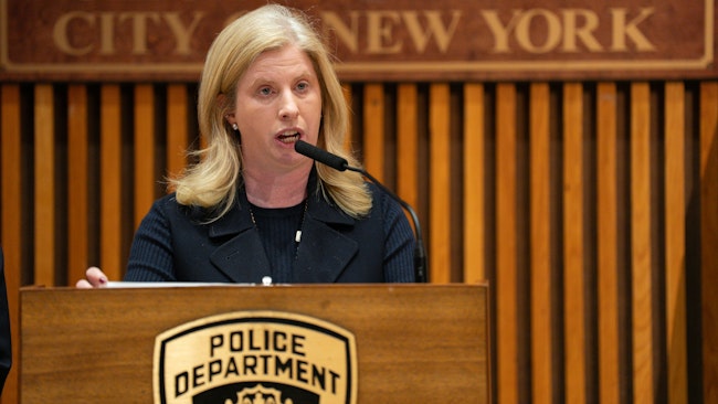“Out of an abundance of caution we are surging resources. And you can expect to see an increase in police presence at critical infrastructure locations,' says NYPD Commissioner Jessica Tisch.
