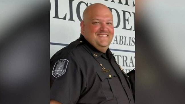 McCaysville Police Capt. Brantley Worley was critically wounded while responding to a suspicious person call when he was shot in the head by a suspect, suffering a broken neck and a brain bleed.